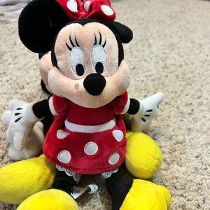 Disney Minnie Mouse Plush Toy - Red and Yellow